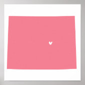 Poster Casper, Wyoming (Devant)