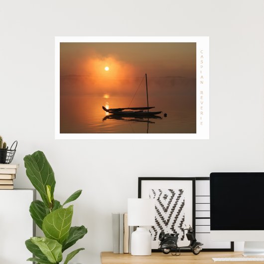 Poster Caspienne Reverie (Bureau à domicile)