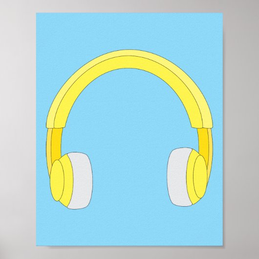 Poster Casque audio (Devant)