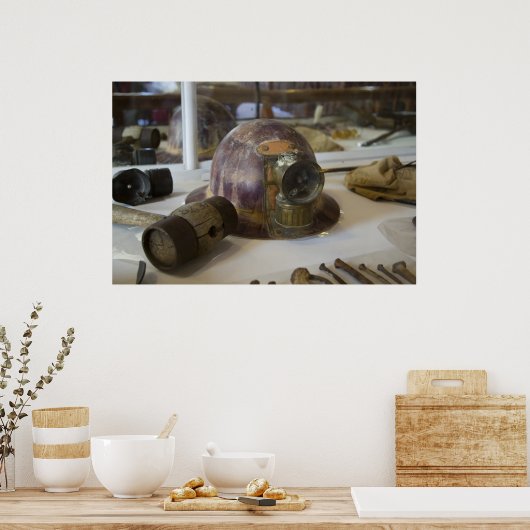 Poster Casque de Bodie Miner (Cuisine)