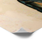 POSTER CASQUE DE CHEVALIER ANTIQUE, DRAGONS ET PIEDS ROUG (Coin)