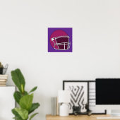 Poster Casque de football (Bureau à domicile)