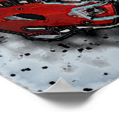 Poster Casque de football Pop Art (Coin)