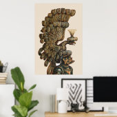 POSTER CASQUE DE NUIT ANTIQUE AVEC AILE (Bureau à domicile)