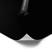 Poster Casque Et Bâton Lacrosse Drapeau Américain (Coin)