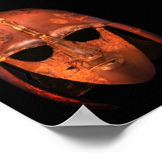 Poster Casque Sutton Hoo (Coin)