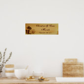 Poster casquette/Bottes pour fille de canne occidentale p (Cuisine)