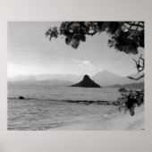 Poster Casquette chinois _bw (Devant)