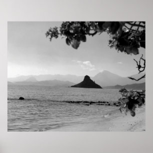 Poster Casquette chinois _bw