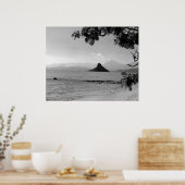 Poster Casquette chinois _bw (Cuisine)