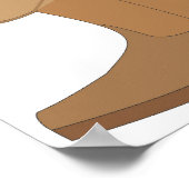 Poster Casquette Cowboy et démarrage (Coin)