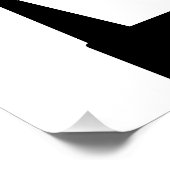 Poster Casquette de script moderne Toss School College Gr (Coin)