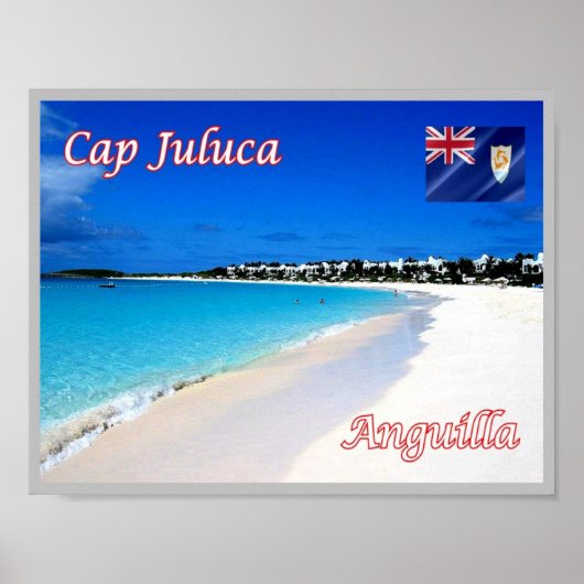 Poster Casquette Juluca - Anguilla - (Devant)