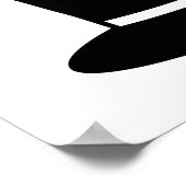 Poster Casquette noir (Coin)