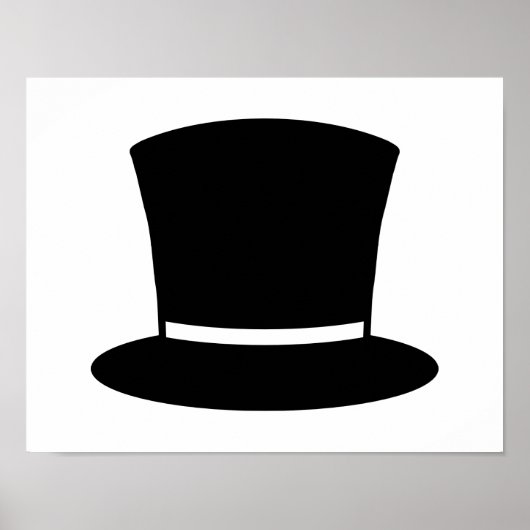 Poster Casquette noir (Devant)