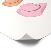Poster Casquettes Cowboy (Coin)