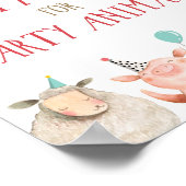 Poster Casquettes de fête Animaux de ferme Barnyard Boy A (Coin)