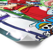 Poster Casquettes de paille WANO une pièce (Coin)