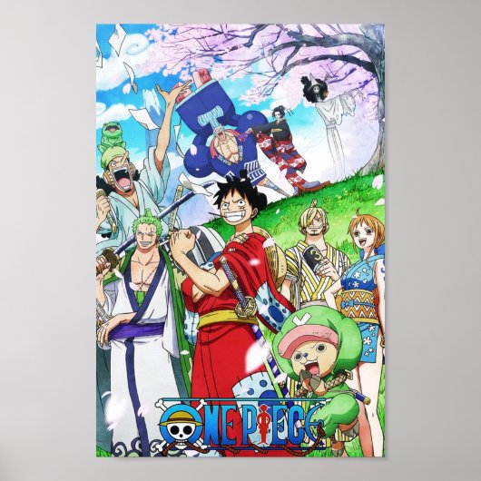Poster Casquettes de paille WANO une pièce (Devant)