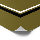 Poster Casquettes et chauves-souris, fête d'Halloween (Coin)