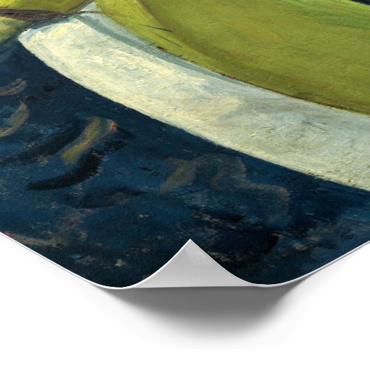 Poster Cassatt - Bateau (Coin)