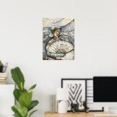Poster Cassatt - Dans la loge à l'opéra (Bureau à domicile)