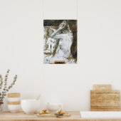 Poster Cassatt - Étude Pour Coiffure (Cuisine)