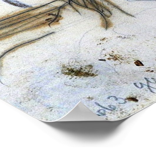 Poster Cassatt - Étude Pour Coiffure (Coin)