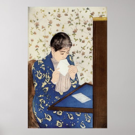 Poster Cassatt - Lettre (Devant)