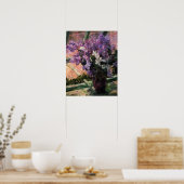 Poster Cassatt - Lilacs Dans La Fenêtre 1880 (Cuisine)