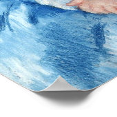 Poster Cassatt - Margot (Lefebvre) En Bleu (Coin)