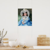 Poster Cassatt - Margot (Lefebvre) En Bleu (Cuisine)