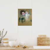 Poster Cassatt - Mère et Enfant (Cuisine)