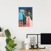 Poster Cassatt - Récolte de fruits (Bureau à domicile)