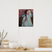Poster Cassatt - Une Fille Arrange Ses Cheveux (Cuisine)