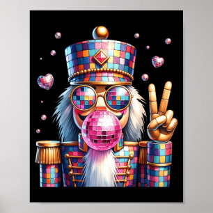 Poster Casse-noisette disco Nk Bubblegum Noël pour hommes