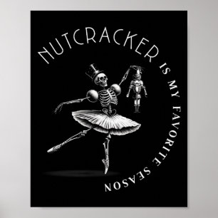 Poster Casse-Noisette est ma saison de ballet préférée sq