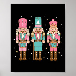 Poster Casse-Noisette Rose vintage Squad Femmes de Noël R