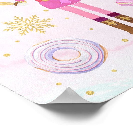 Poster Casse-noix rose Pays des douceurs Accueil d'annive (Coin)