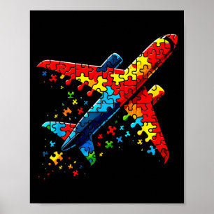 Poster Casse-tête d'avion Horreur Casse-tête Enfants Tout