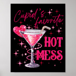 Poster Casse-tête de Cupidon pour la Saint-Valentin Marti