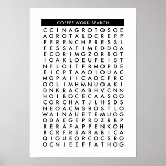 Poster casse-tête de recherche