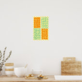 Poster Casse-tête Sudoku (Cuisine)