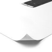 Poster cassette audio rétro (Coin)