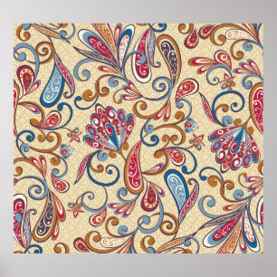 Poster Cassette audio rétro : Papier peint des années 90