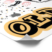 Poster cassette Old School (Coin)