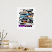 Poster Cassettes Nell (Cuisine)