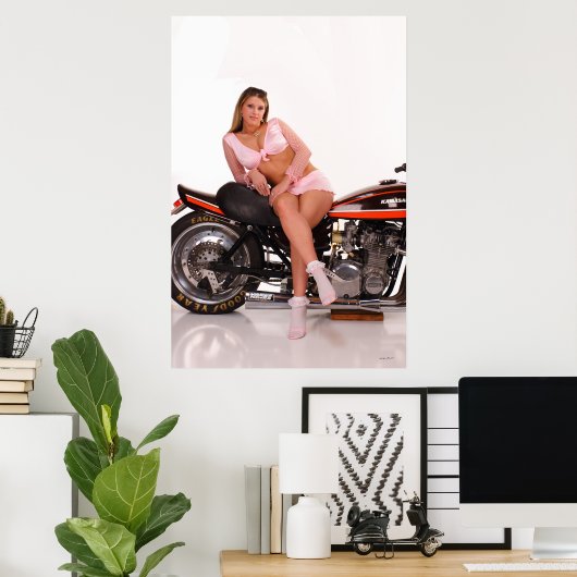 Poster Cassie et le Z1 (Bureau à domicile)