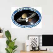 POSTER CASSINI - HUYGENS (Bureau à domicile)