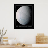 Poster CassiniMission-Enceladusstripes_ca (Cuisine)